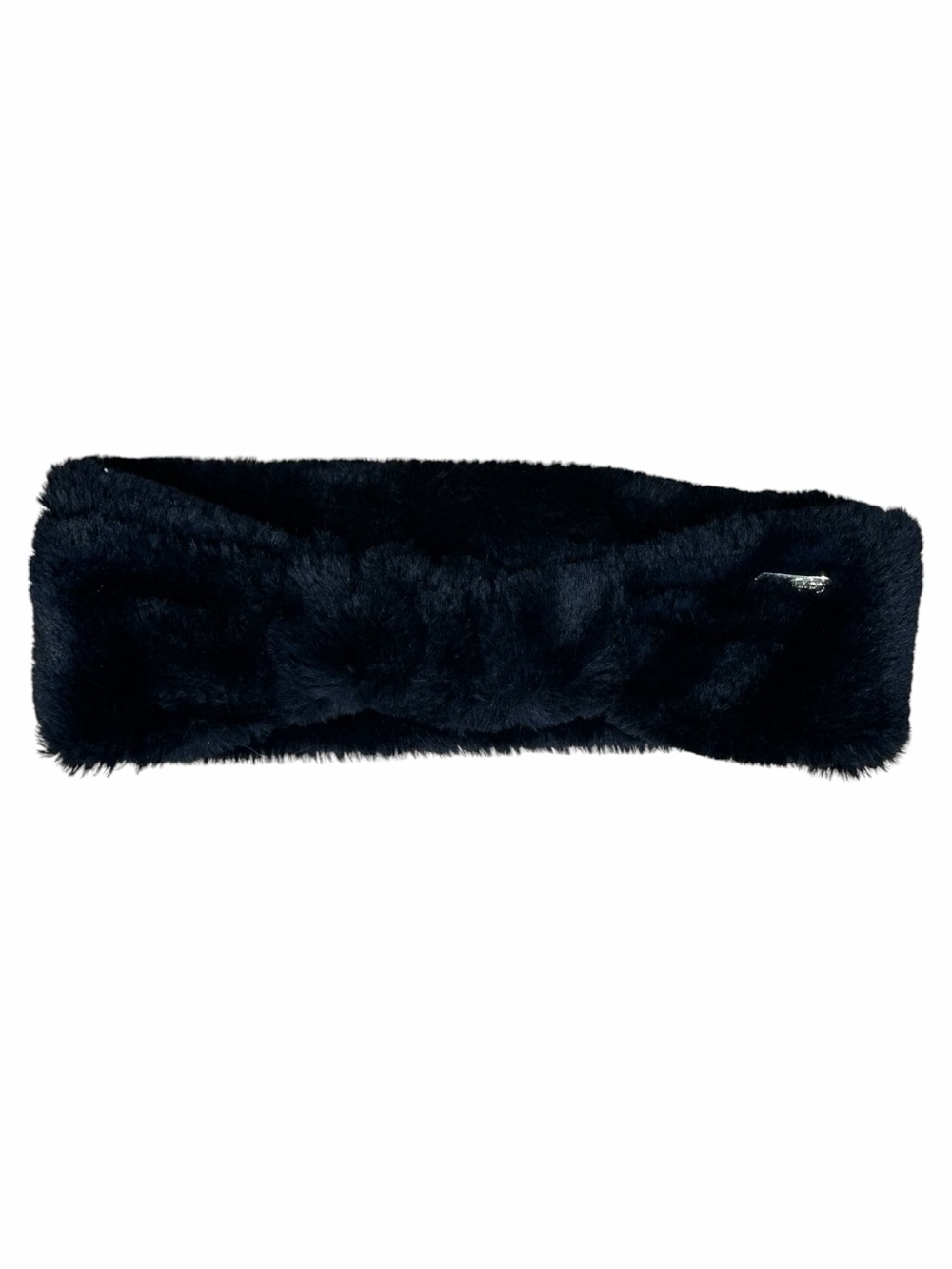 Calvin Klein Black Faux Fur Headband